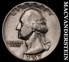 1957 Silver Washington Quarter-Scarce Better Date No Reserve #i3083
