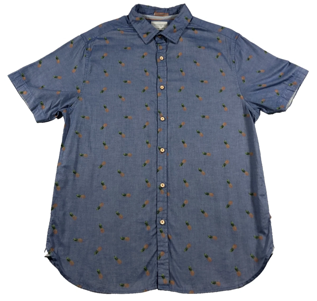 Cactus Slim Casual Button-Down Shirts for Men for sale - eBay