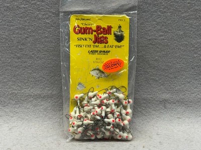 Northland 1/16 oz Round Ball Jig Heads 100 pk, RH2-13  Glow