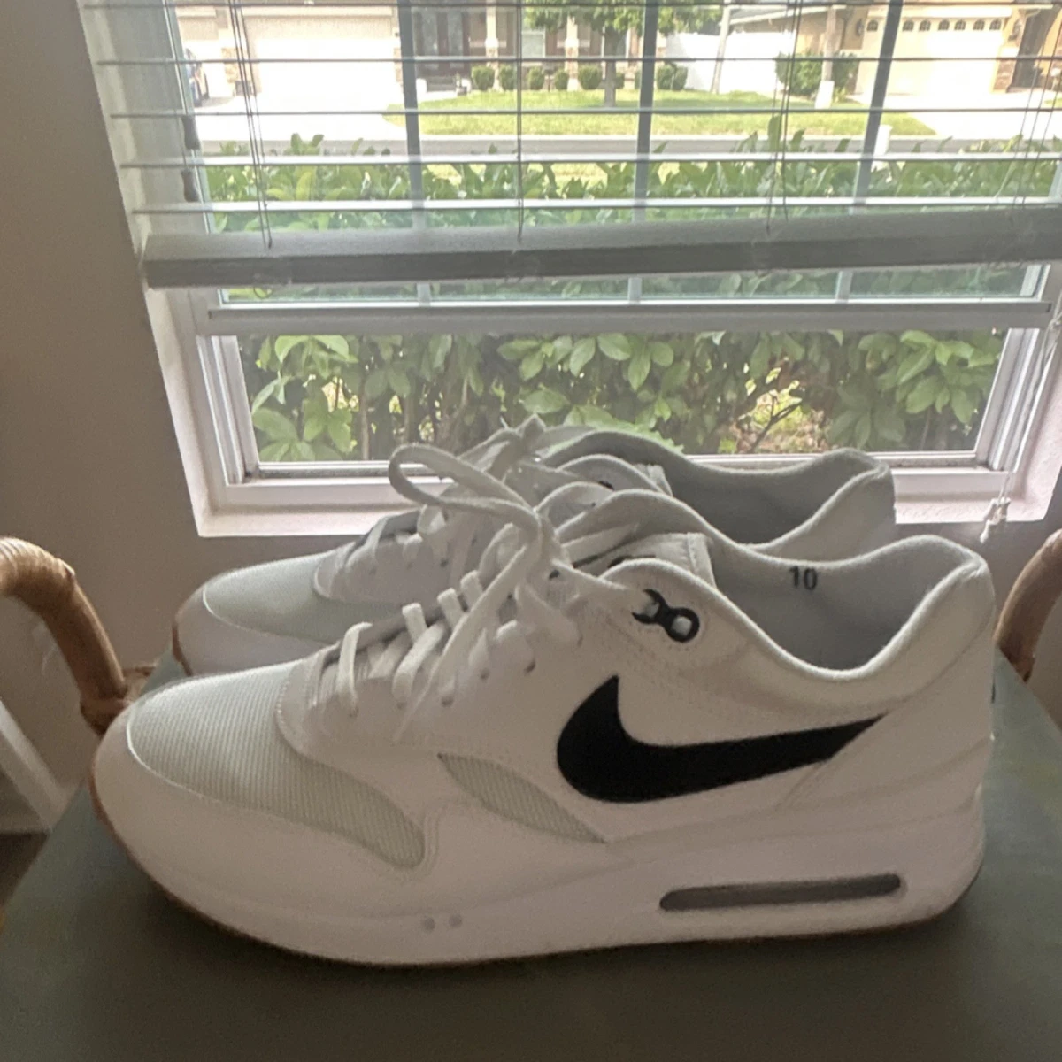 Nike Air Max1 GOLF レア Nike Air Max 1 Golf White Black for Sale | Authenticity Guaranteed