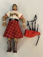 WWE MATTEL ROWDY RODDY PIPER ENTRANCE GREATS ACTION FIGURE W/BAGPIPES WWF