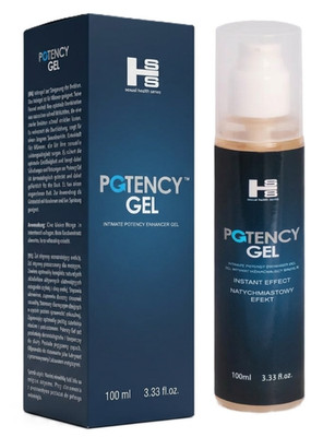 POTENCY GEL Potenzmittel Starke und lange Erektion herbal sofort Wirkung 100 ml