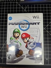 Mario Kart Wii Nintendo, 2008 No Disc Case and Manual only