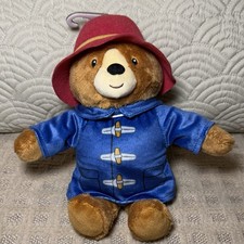 NWOT Paddington In Peru HTF 9 Plush Bear W/ Coat Red Hat Soft Toy RARE