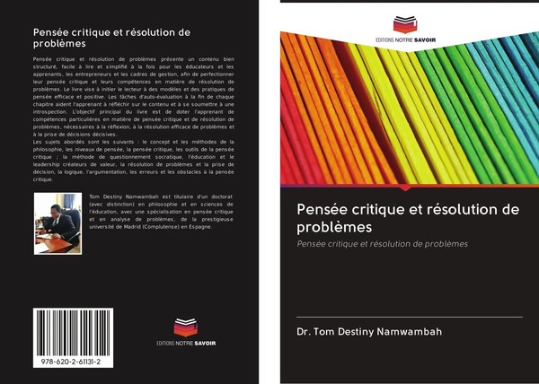 Tom Destiny Namwambah | PenséE Critique Et RéSolution De ProblèMes | Taschenbuch-image