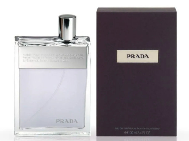 Prada Amber Pour Homme 100ml Eau De Toilette Spray For Men New & Sealed
