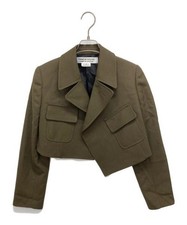 COMME des GARCONS Wool cropped Tailored Jacket