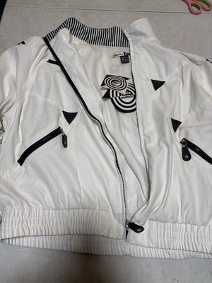 NWT JAMIE SADAK BEAUTIFUL BLK & WHITE GOLF/TENNIS/JOG, WARM UP SUIT MED RE$135.