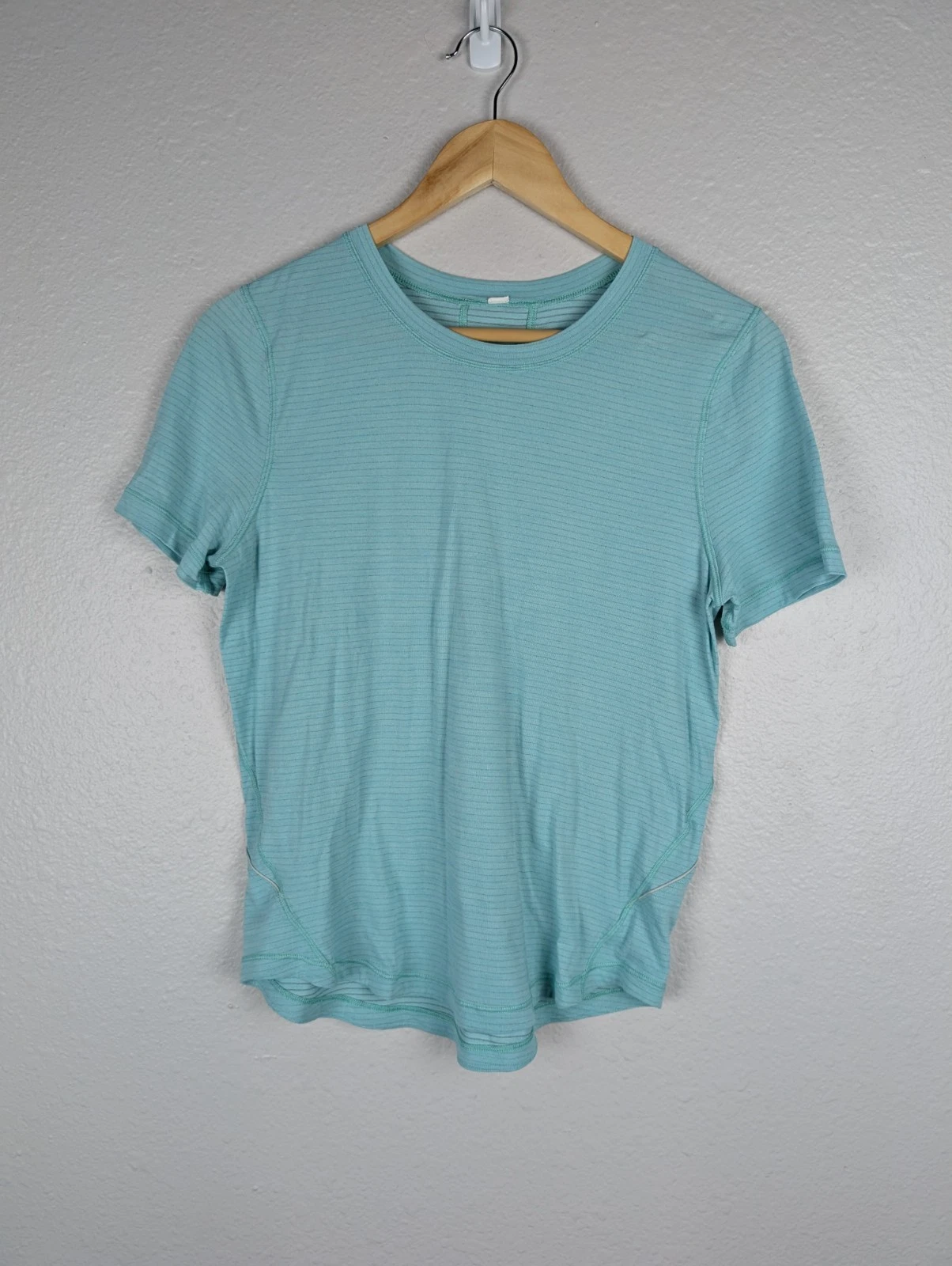 lululemon short sleeve tidal running yoga gym shirt