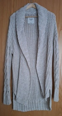 Abercrombie&Fitch Jacke Strickjacke Cardigan Zopfmuster Blousson M Jacke