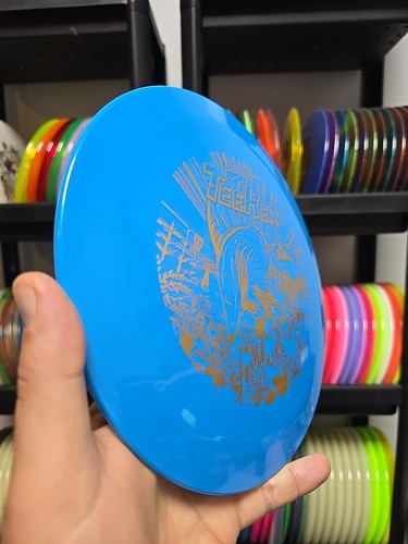 Innova Discs Star TeeRex Blue 173-175g Stamp Artist Series OOP Disc Golf Driver - Picture 2 of 5
