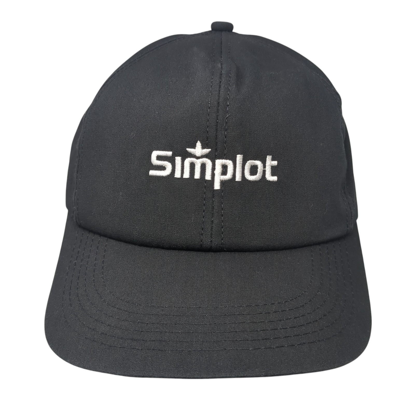 Simplot Snapback Hat Black One Size Adjustable Em… - image 1
