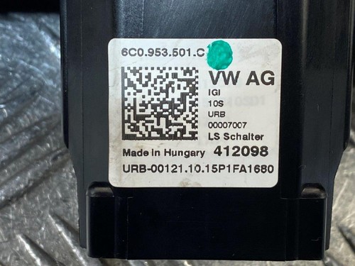 13-17 SKODA RAPID NH3 INDICATOR WIPER SWITCH STALKS 6C0953501C/6C0953513C - Afbeelding 9 van 9