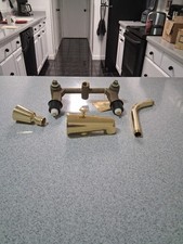 K7004 Polished Brass Tub And Shower Faucet Brand New