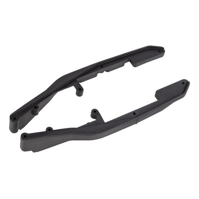 Team Associated RC10B7 FT Side Rails, carbon / AE92402