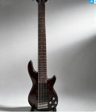Popular High Grade Professional 6 String Bass 864mm Scale Dark Brown Finish New