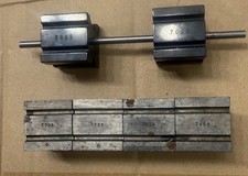 Starrett Machinist V Blocks 6 Pieces/ 3 Sets / 1 Barely Used See Pictures