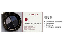 Clarins Ombre 4 Color, 06 MIDNIGHT GRADATION,...