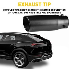 Car Exhaust Tip Muffler Pipe Coating Stainless Steel 304 Stainless Steel N Car Exhaust Tip Muffler Pipe Coating Stainless Steel 304 Stainless Steel N
