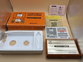 Nintendo Game & Watch DONKEY KONG DK-52 1982 With Box