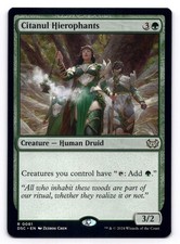Citanul Hierophants NM Commander: Duskmourn: House of Horror 0081 MTG Regular