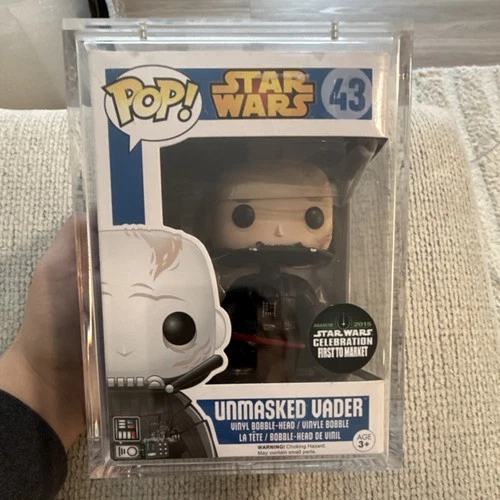 Funko Pop! Vinyl: Unmasked Vader Star Wars Celebration Exclusive #43 Bobblehead