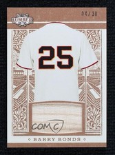 2025 Leaf Lumber Game Used Lumber Bronze 4/30 Barry Bonds #GL-7 s5q