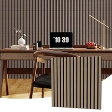 -Pack 3D Wood Acoustic Wall Panels, 23.x23.Inch, Sound 23.6"X23.6"X9mm-10PCS 6