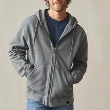 American Giant Men's Relaxed Classic Full Zip Size L Made In USA