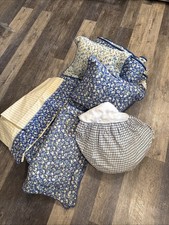 Laura Ashley 7 piece queen comforter set Primrose Polyanthus NWOT