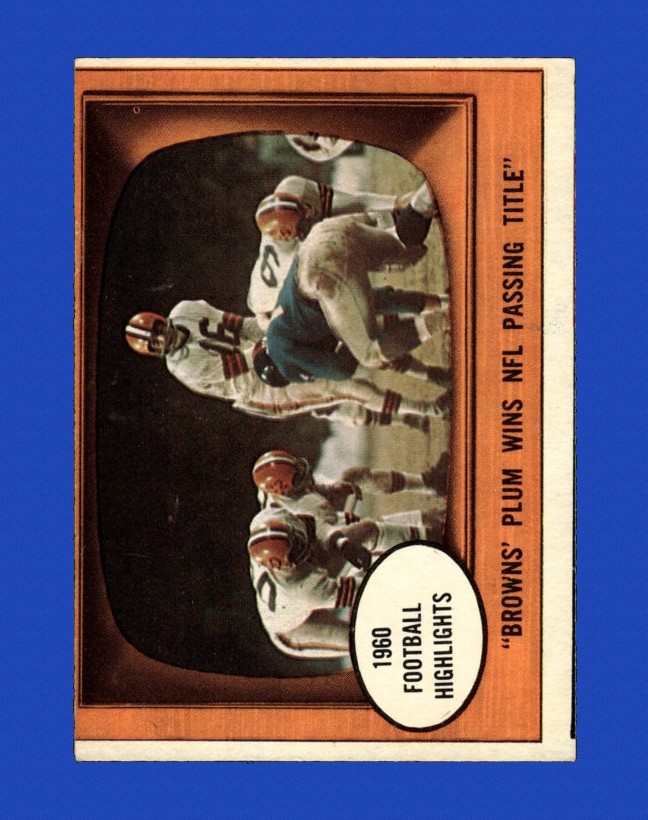 1961 Topps Set-Break #132 Milt Plum IA LOW GRADE *GMCARDS*