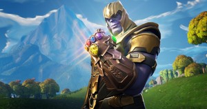 Fortnite Poster Battle Royale Game Wall Red Chair Poster 24x36/" or 27/"x 40/"
