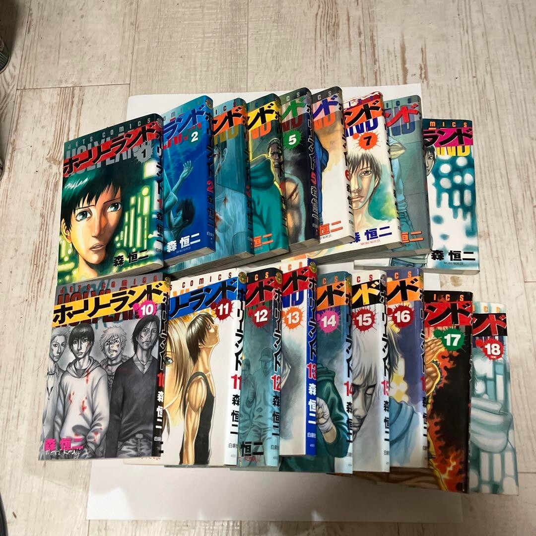 Holyland by Kouji Mori Japanese Manga Comics Vol. 1-18 Complete