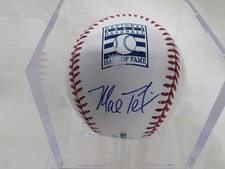 Mark Teixeira Autographe​d Official MLB Hall of Fame Baseball  JSA Authentic