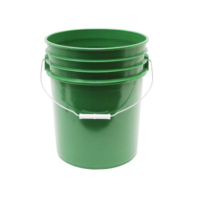 Blue Dragon 5 Gallon Heavy Duty Round Bucket - Green