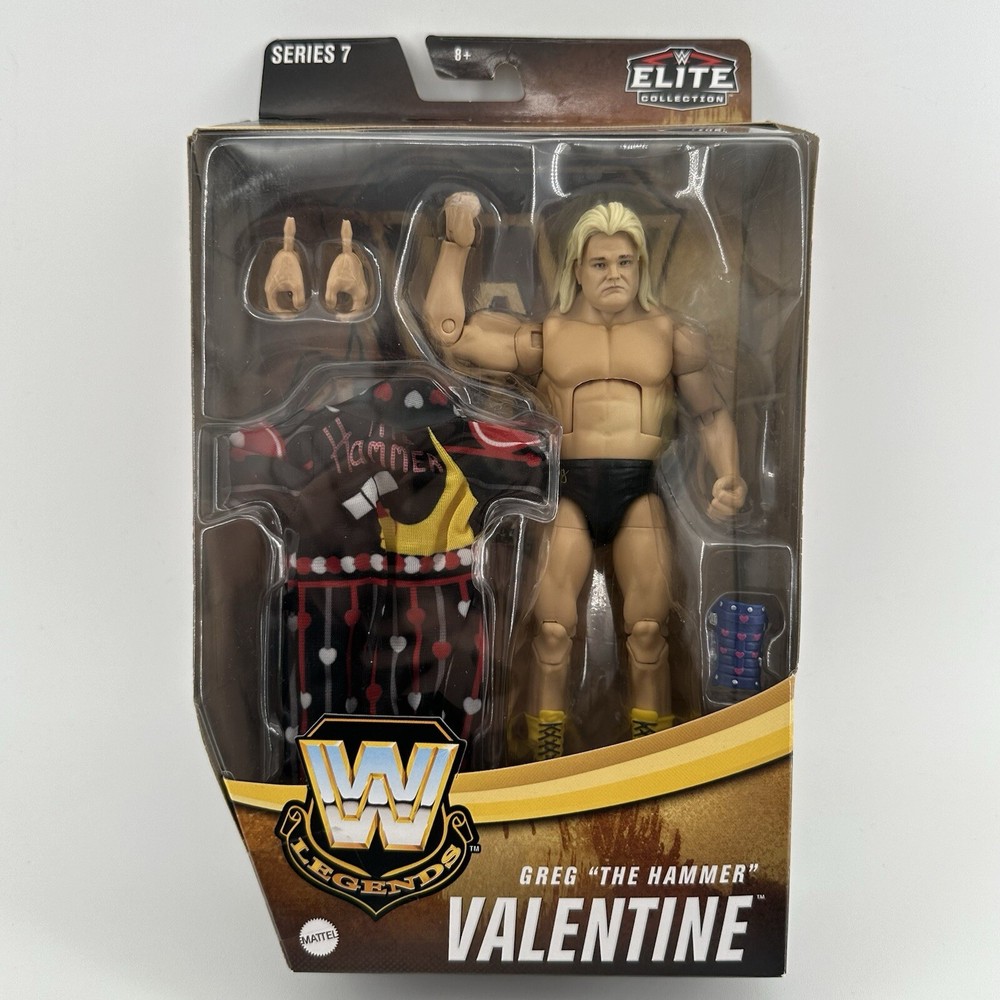 Greg The Hammer Valentine WWE Mattel Elite Legends Collection Series 7 Sealed