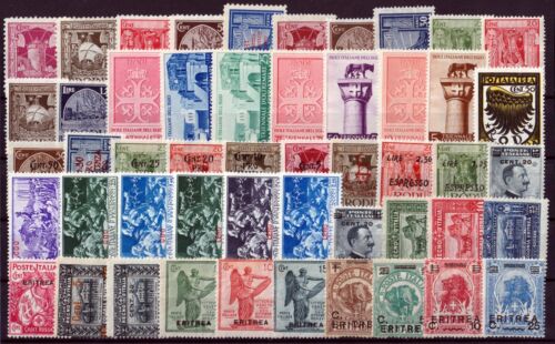 Colonie Italiane - Raccolta di 50 francobolli nuovi - differenti - Occasione !!! - Afbeelding 1 van 1