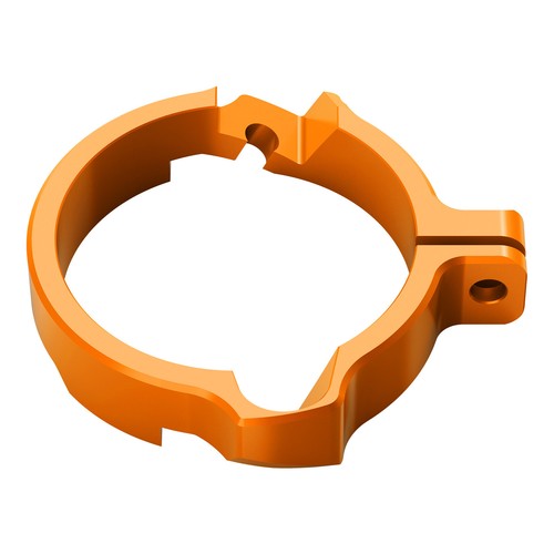 CNC Cylinder Flange Guard Pipe Clamp For KTM 250 300 SX XC XCW EXC TPI 2017-2022 - Foto 8 di 8