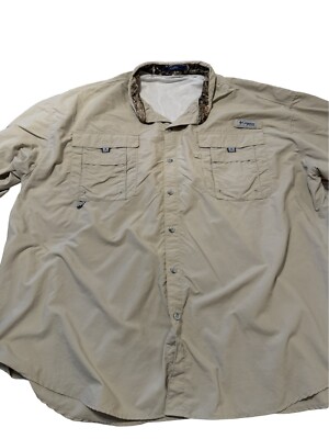 Columbia Bahama Long Sleeve PFG Bahama II Camisa de Manga Larga para