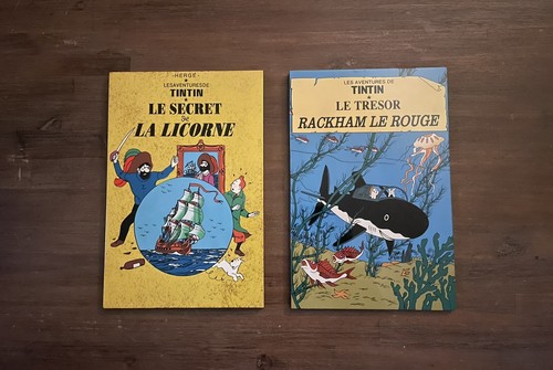 Hergé-Tintin Tim Und Struppi 2 Wandbilder Wanddeko Sammler Tintin Comic - Bild 4 von 4