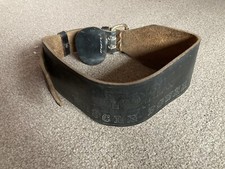 Alter York Muscle Power Gürtel Leder