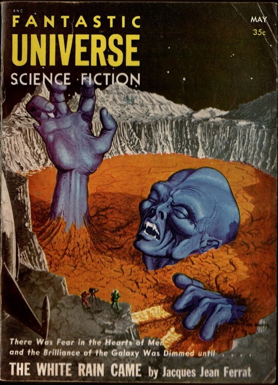 Fantastic Universe Science Fiction, May 1955, Pulp Digest Vol 3 No 4