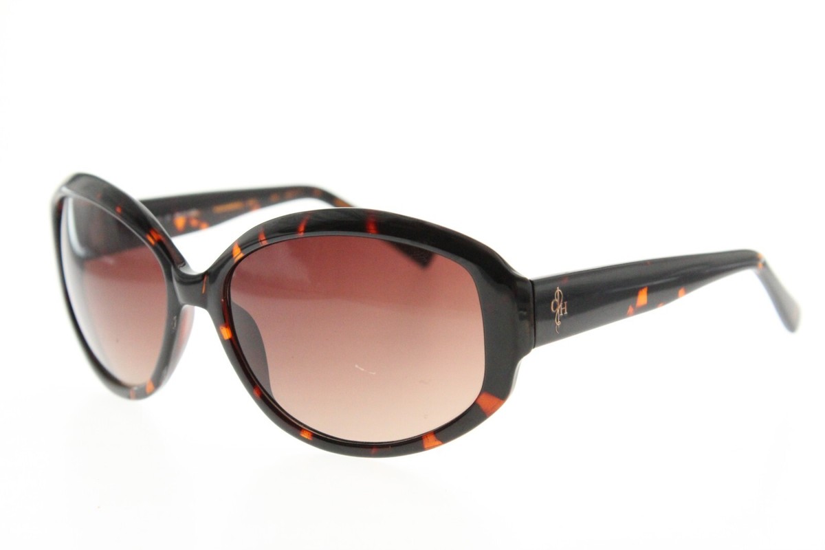 Cole Haan C617 *Scratched Brown Tortoise Butterfly Cat Eye 