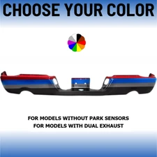 NEW Choose Your Color Painted Rear Bumper For 2009-2018 RAM 1500