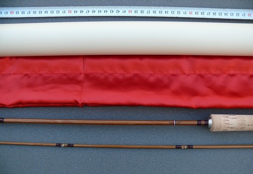 Pêche CANNE à MOUCHE Bambou Refendu Fly rod fishing cane Custom Pezon et Michel - Photo 8/23