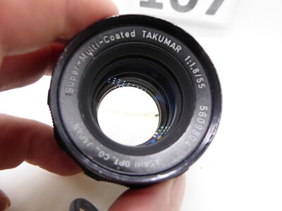 ASAHI - SMC -TAKUMAR -1:1.8 / 55mm - KAMERA OBJEKTIV - M42 super multi coated ref107