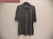 Cutter & Buck Men Grey Kubota DryTec Moisture Wicking Polo L 616000812095