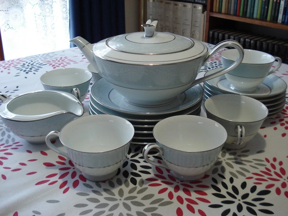 Noritake Laureate Tea Set - image 2 of 4