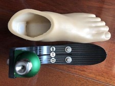 High ankle carbon fiber foot Left Foot right foot prosthetic foot size22-27