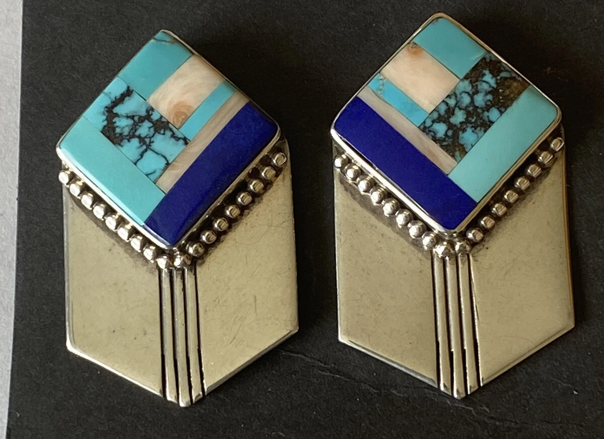 Vintage native american on sale earrings